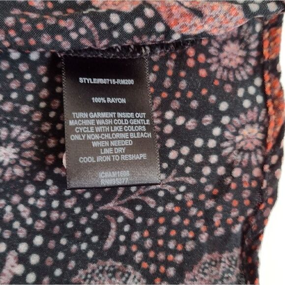 Sanctuary Scarlet Billow Long Sleeve Blouse - M - Picture 9 of 11